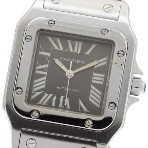 カルティエ CARTIER W20067D6 サントスガルベLM アジア限定品 自動巻き メンズ _975759