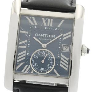 カルティエ CARTIER WSTA0010 タンクMC LM デイト 自動巻き メンズ 美品 保証書付き_976241