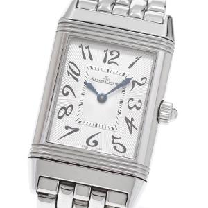 ジャガー・ルクルト JAEGER-LECOULTRE 256.8.75/Q2568102 レベルソ デュエット クラシック ダイヤベゼル 手巻き レディース 保証書_976264