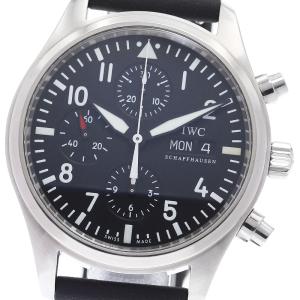 IWC IWC SCHAFFHAUSEN IW371701 パイロットウォッチ デイデイト クロノグラフ 自動巻き メンズ 保証書付き_976384