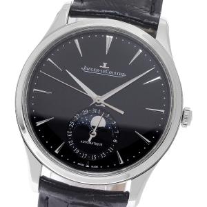 ジャガー・ルクルト JAEGER-LECOULTRE Q1368471/176.8.64.S マスターウルトラスリム ムーン 自動巻き メンズ 美品 保証書付き_976391