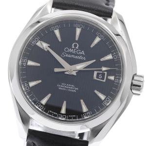 オメガ OMEGA 231.13.34.20.01.001 シーマスター アクアテラ コーアクシャル 自動巻き ボーイズ 良品 _976394