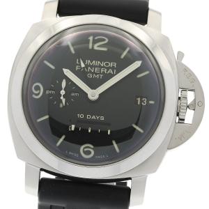 パネライ PANERAI PAM00270 ルミノール 1950 10デイズ GMT 自動巻き メンズ 美品 保証書付き_976422