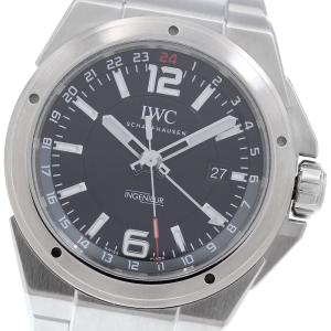 IWC SCHAFFHAUSEN IW324402 インヂュニア デュアルタイム デイト 自動巻き メンズ 良品 保証書付き_976518