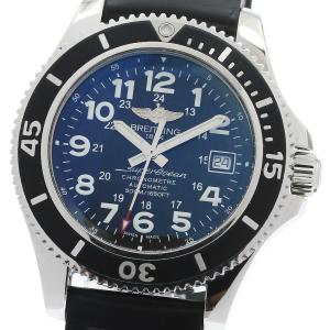 ブライトリング BREITLING A17365 スーパーオーシャンII 42 デイト 自動巻き メンズ 保証書付き_977092