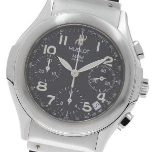 ウブロ HUBLOT 1810.1 MDM エレガント クロノグラフ デイト 自動巻き メンズ 良品 _978171