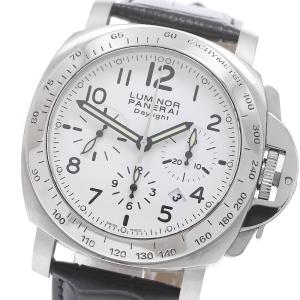 パネライ PANERAI PAM00188 ルミノール クロノグラフ デイライト スモールセコンド 自動巻き メンズ _978375