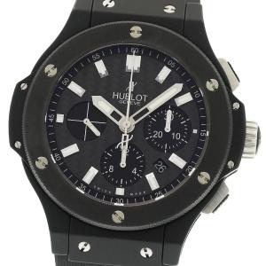 ウブロ HUBLOT 301.CI.1770.RX ビッグバン エボリューション ブラックマジック クロノグラフ 自動巻き メンズ 良品 保証書付き_978571