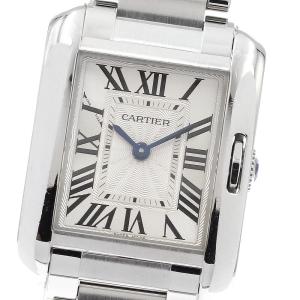 カルティエ CARTIER W5310022 タンクアングレーズSM クォーツ レディース _978769