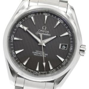 オメガ OMEGA 231.10.42.21.06.001 シーマスター アクアテラ 150M コーアクシャル クロノメーター 自動巻き メンズ 保証書付き_978952