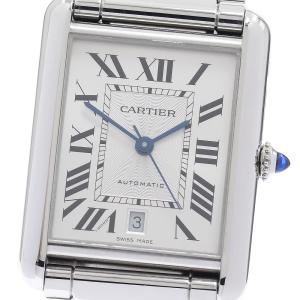 カルティエ CARTIER WSTA0053 タンクマスト XL デイト 自動巻き メンズ 美品 保証書付き_978980