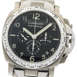 パネライ PANERAI PAM00072 ルミノール クロノグラフ デイト 自動巻き メンズ 箱・保証書付き_979175