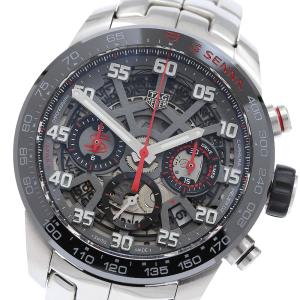 タグホイヤー TAG HEUER CBG2013 カレラ アイルトン・セナ スペシャルエディション クロノグラフ デイト 自動巻き メンズ 良品 _979900