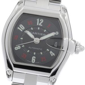 カルティエ CARTIER W62002V3 ロードスター LM デイト 自動巻き メンズ 箱・保証書付き_979931