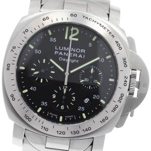 パネライ PANERAI PAM00236 ルミノール デイライト クロノグラフ デイト 自動巻き メンズ 保証書付き_980943