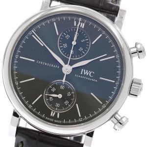 IWC SCHAFFHAUSEN IW391405 ポートフィノ クロノグラフ 自動巻き メンズ _980980