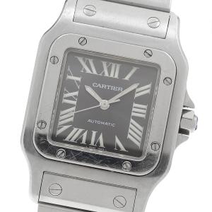 カルティエ CARTIER W20067D6 サントスガルベLM アジア限定品 自動巻き メンズ 保証書付き_980998