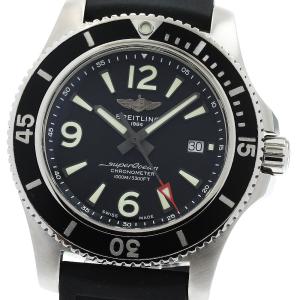 ブライトリング BREITLING A17367 スーパーオーシャン 44 デイト 自動巻き メンズ 良品 保証書付き_981080