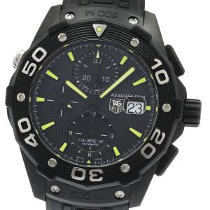 タグホイヤー TAG HEUER CAJ2180.FT6023 アクアレーサー デイト クロノグラフ 自動巻き メンズ 良品 保証書付き_981273