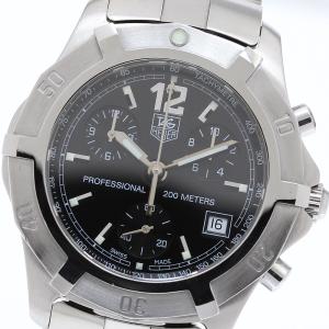 タグホイヤー TAG HEUER CN1110 エクスクルーシブ デイト クロノグラフ クォーツ メンズ _981304