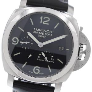 パネライ PANERAI PAM00321 ルミノール 1950 3デイズ GMT パワーリザーブ 自動巻き メンズ 箱・保証書付き_981668