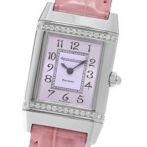 ジャガー・ルクルト JAEGER-LECOULTRE Q2658460/265.8.08 レベルソ フローラル ダイヤベゼル クォーツ レディース _981781