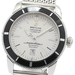 ブライトリング BREITLING A17320 スーパーオーシャン ヘリテージ46 デイト 自動巻き メンズ 良品 保証書付き_981798