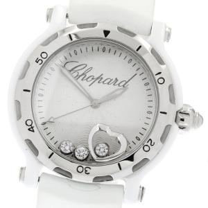 ショパール Chopard 8507 ハッピーハート リミテッドエディション 3Pダイヤ クォーツ レディース _982328