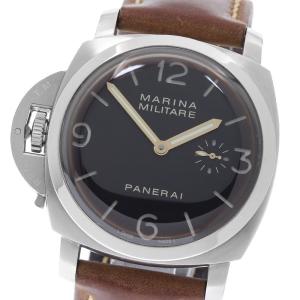 パネライ PANERAI PAM00217 ルミノール マリーナ ミリターレ レフトハンド スモールセコンド 手巻き メンズ 箱・保証書付き_982728