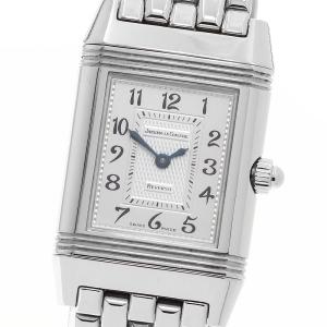 ジャガー・ルクルト JAEGER-LECOULTRE 266.8.44/Q2668110 レベルソ デュエット ダイヤベゼル クォーツ レディース 良品 _984035