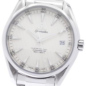 オメガ OMEGA 231.10.42.21.02.003 シーマスター アクアテラ マスターコーアクシャル 自動巻き メンズ 美品 保証書付き_984250