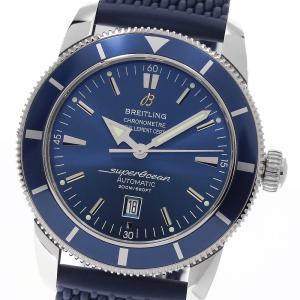 ブライトリング BREITLING A17320 スーパーオーシャン ヘリテージ46 デイト 自動巻き メンズ 良品 保証書付き_984673
