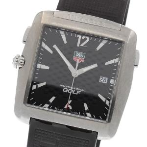 タグホイヤー TAG HEUER WAE1111-0 プロフェッショナル スポーツ ゴルフ タイガーウッズ クォーツ メンズ _984857