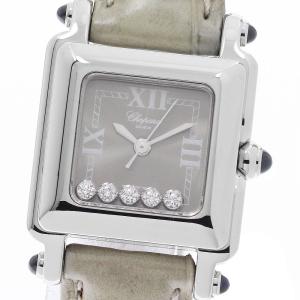 ショパール Chopard 27/8892-23 ハッピースポーツ 5Pダイヤ クォーツ レディース _984984