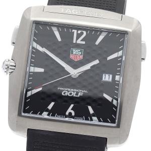 タグホイヤー TAG HEUER WAE1111-0 プロフェッショナル スポーツ ゴルフ タイガーウッズ クォーツ メンズ _985392