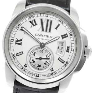 カルティエ CARTIER W7100037 カリブル ドゥ カルティエ スモールセコンド 自動巻き メンズ _986745
