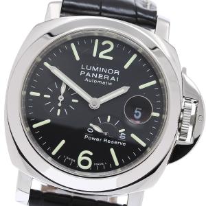 パネライ PANERAI PAM00090 ルミノール パワーリザーブ デイト 自動巻き メンズ 良品 箱・保証書付き_986757