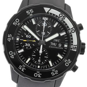 IWC IWC SCHAFFHAUSEN IW376705 アクアタイマー ガラパゴス アイランド デイデイト クロノグラフ 自動巻き メンズ 美品 保証書付き_986765