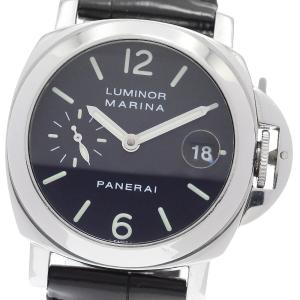 パネライ PANERAI PAM00048 ルミノールマリーナ スモールセコンド デイト 自動巻き メンズ 箱付き_986867