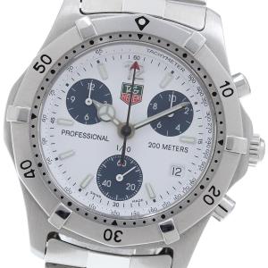 タグホイヤー TAG HEUER CK1111-0 プロフェッショナル 2000シリーズ クロノグラフ クォーツ メンズ 良品 _988169