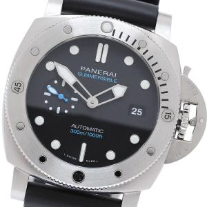 パネライ PANERAI PAM01229 サブマーシブル クアランタクアトロ デイト 自動巻き メンズ 美品 _988432