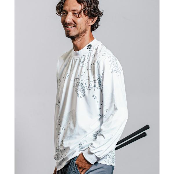 【30%off】1M1S camouflage mock neck cut&amp;sew