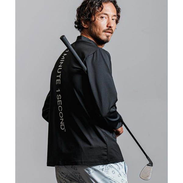 【30%off】1M1S vertical print mock neck cut&amp;sew