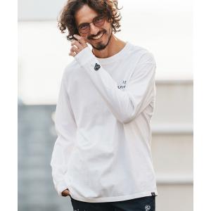 ロングスリーブTシャツ cursive emb...の詳細画像1