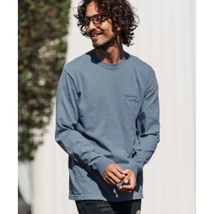 ロングスリーブTシャツ cursive emb...の詳細画像2