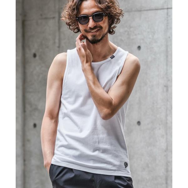 タンクトップ heart patch tank top