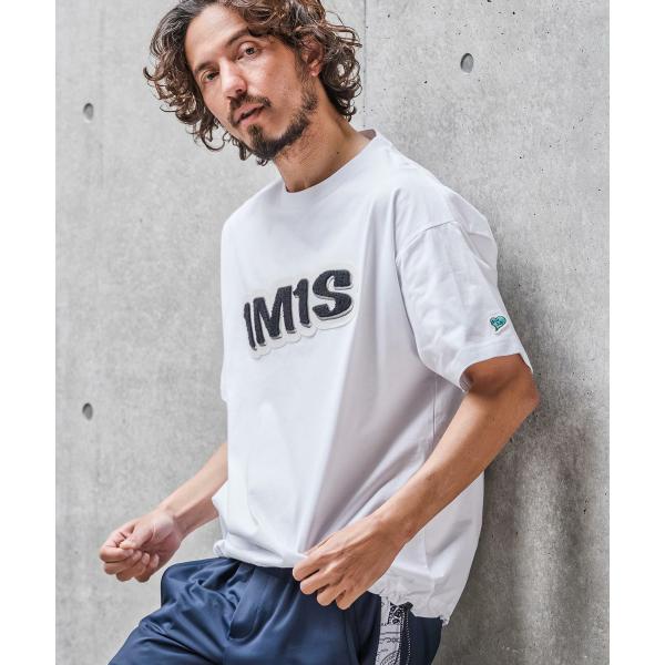 ドローコードTシャツ 1M1S chenille embroidered patch drawcor...