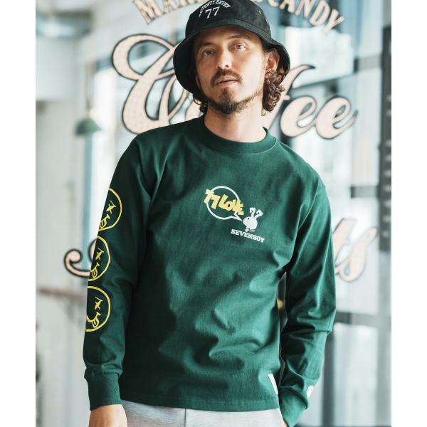 heavy onz USA cotton L-S t-shirts (77rabbit)