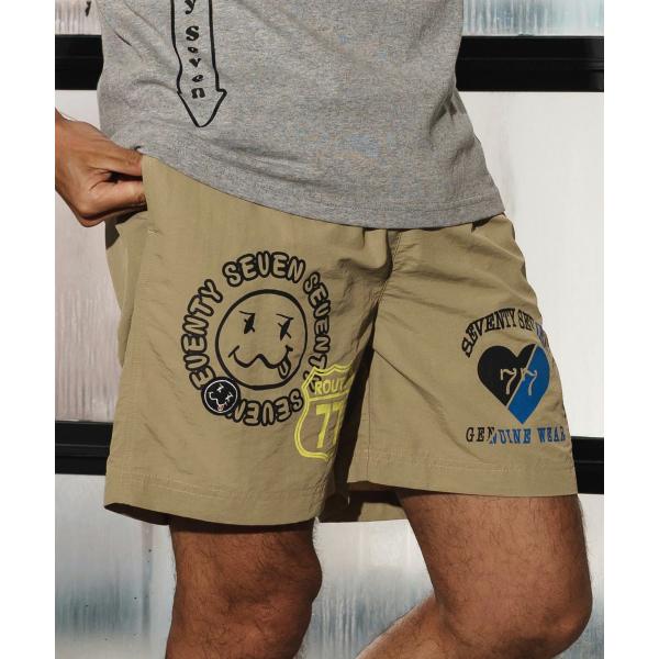 nylon short pants (77mix)