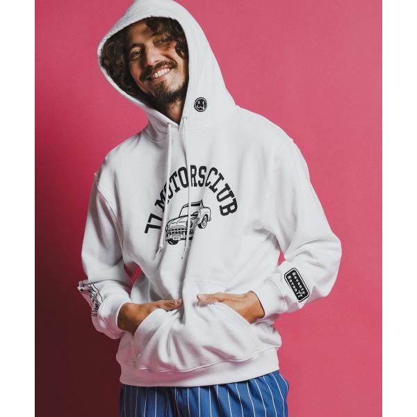 プルオーバーパーカー light onz P/O parka (77motors)